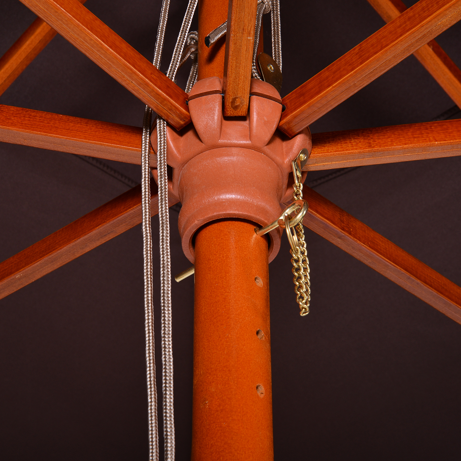 Sombrilla para Jardín Grandecon Diseño de Dos Niveles Poliéster 3x3m | eBay